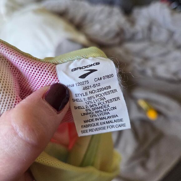 Brooks green and yellow floral mini skirt - Picture 4 of 4